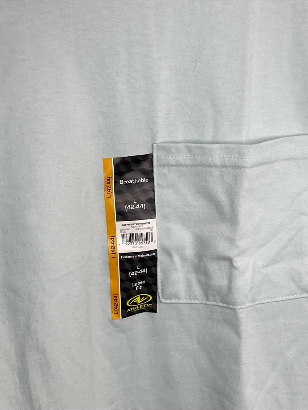 Athletic Works Men’s 100% Cotton T Shirt Size L. NWT - Picture 6 of 6